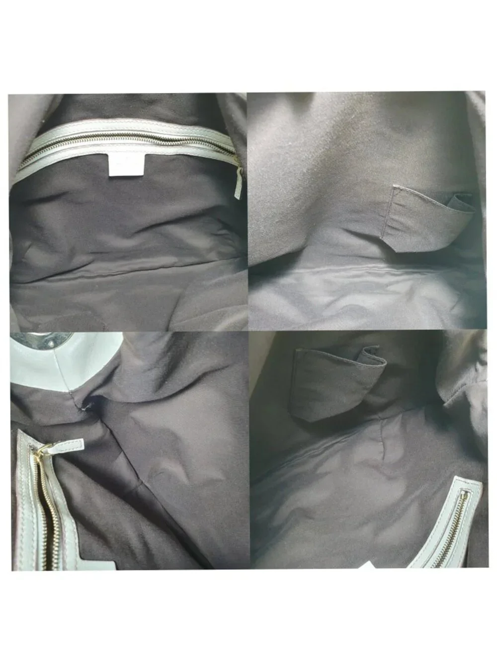 Authentic Gucci GG Canvas Abbey Hobo Shoulder Bag